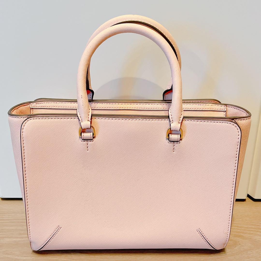 Tory Burch Shoulder Bag Handbag Leather Pink Women's From Japan thumbnail 16