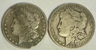 Morgan Silver Dollars Lot Of 2: 1900-O, 1902