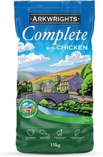 Arkwrights Chicken Dry Dog Food 15 Kg 1.33 per kilo