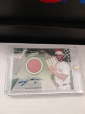 2025 Topps Holiday - Relic Auto Kristian Campbell #HRA-KC (MEM, RC) /10