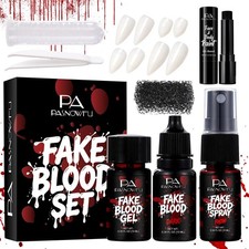 Fake Blood Makeup Kit for Vampire Costume SFX Makeup