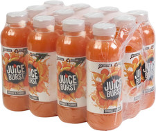 Sustainable Orange & Carrot Juice 12-Pack - Refreshing Hydration in Every Bottle
