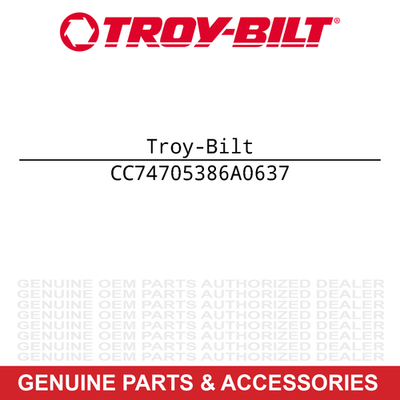 #ad Troy Bilt 747 05386A 0637 Chute Crank Powder Black Tracker Storm 3090 2890 2860 $38.95