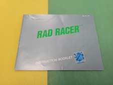 rad racer nes manual