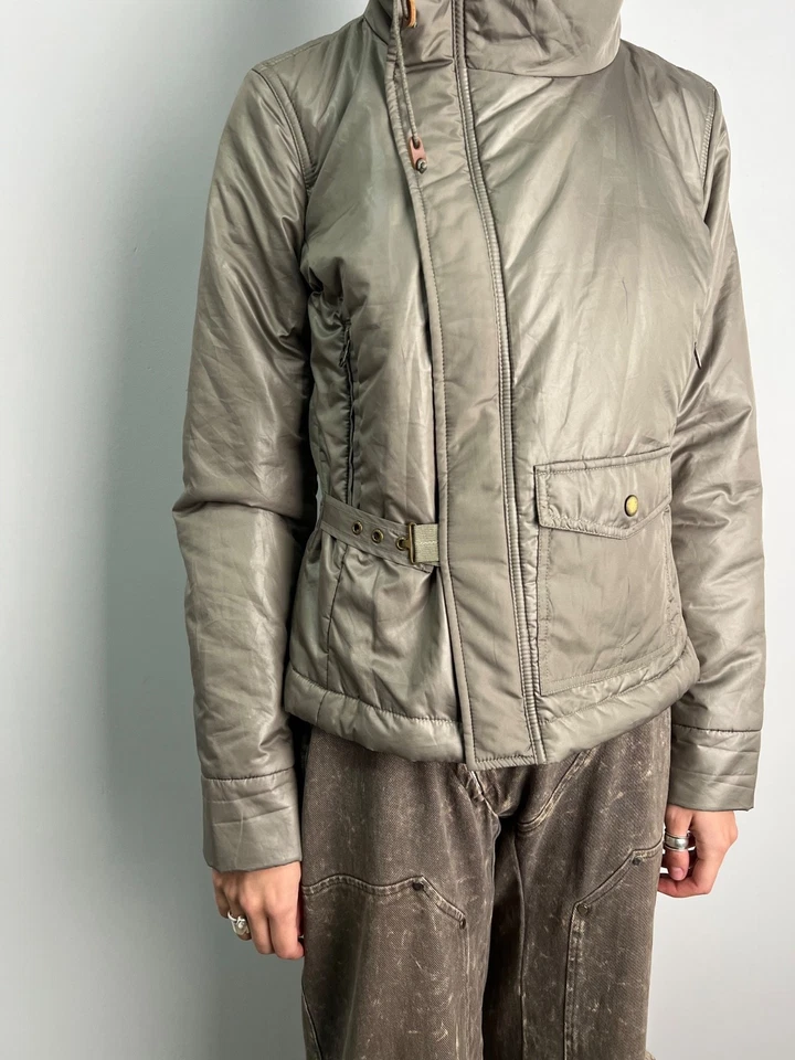 diesel vintage asymmetrical warm moto jacket - Image 2 of 4