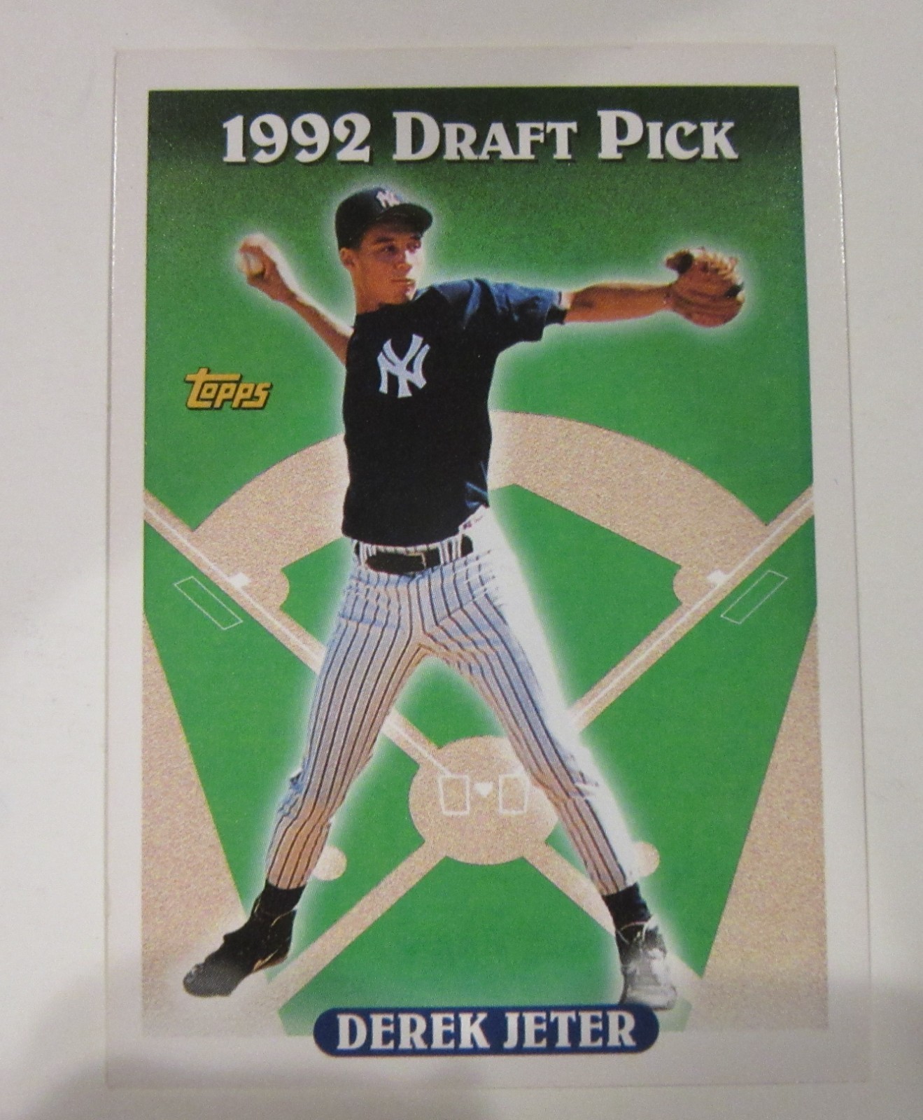 1993 Yankees Topps Derek Jeter Rookie 98 NM