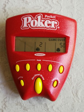 2002 Radica Pocket Poker Handheld Electronic Game