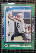 2024 Panini Donruss - Rated Rookie Javon Baker #353 Press Proof Green RC S-J31B1