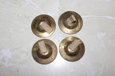 Lot of 4 Elton Vintage Brass Belly Dancing Finger Syrian Cymbal Castanets