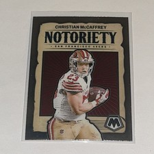2024 Panini Mosaic - Notoriety Christian McCaffrey #9