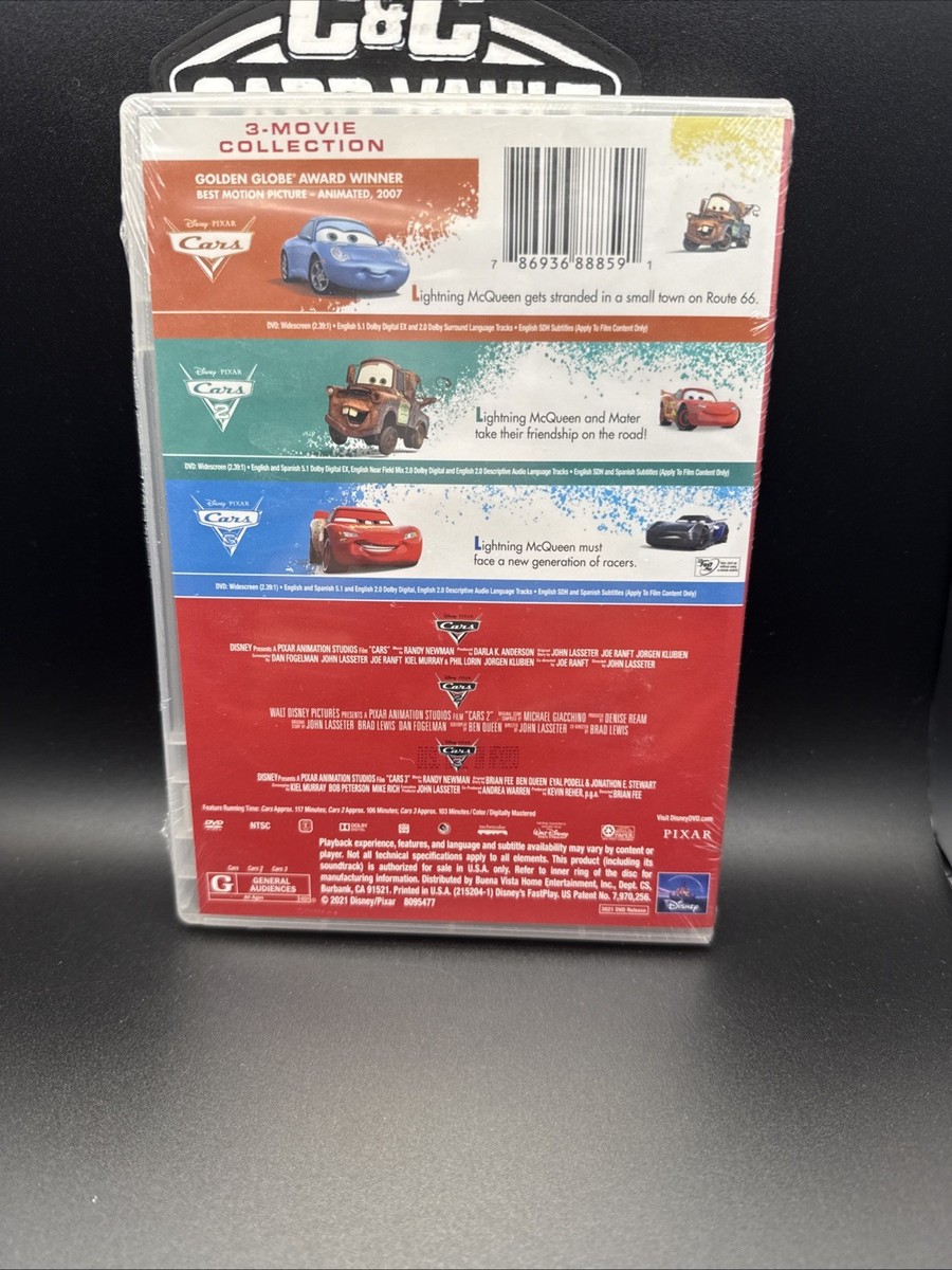 Buy Cars: 3-Movie Collection (DVD) online | eBay
