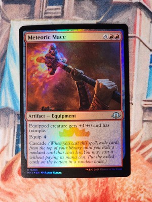 Meteoric Mace Foil Modern Horizons 3 Magic Gathering MTG MH3