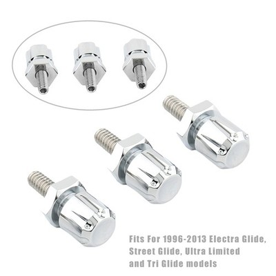 3x Windschutzscheiben-Befestigungsschrauben-Kit für Harley Street Tri Glide