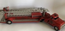 Vintage 1950s No 5 TFD Hydraulic Extension Ladder Fire Truck Pressed Steel 31