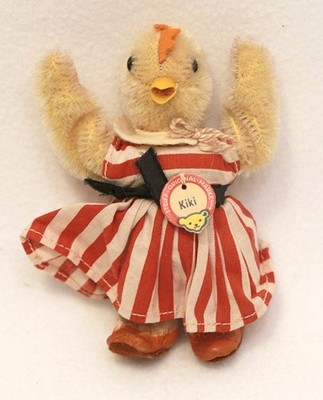 RARE 1955-1959 Steiff Kiki Chic w/ Swivel Head  Dressed With tag