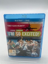 I'M SO EXCITED Blu-ray & DVD 2013 Sony Pedro Almodovar + English Subtitles RARE