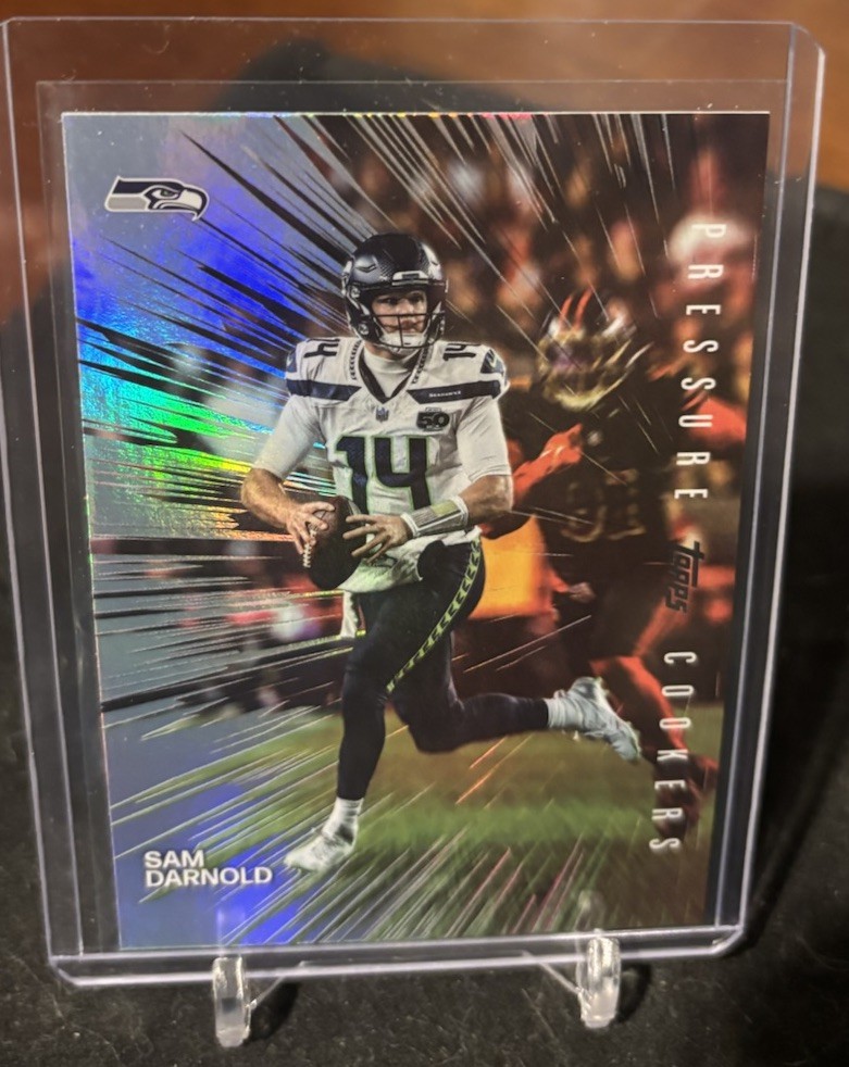 Sam Darnold 2026 Topps Flagship  Pressure Cookers #PC-24 Seattle Seahawks