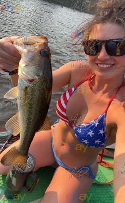 Hannah Barron ''Catfish Girl'' Vintage Large Portrait #5 HBCFGXL01 Hunting/Fishing
