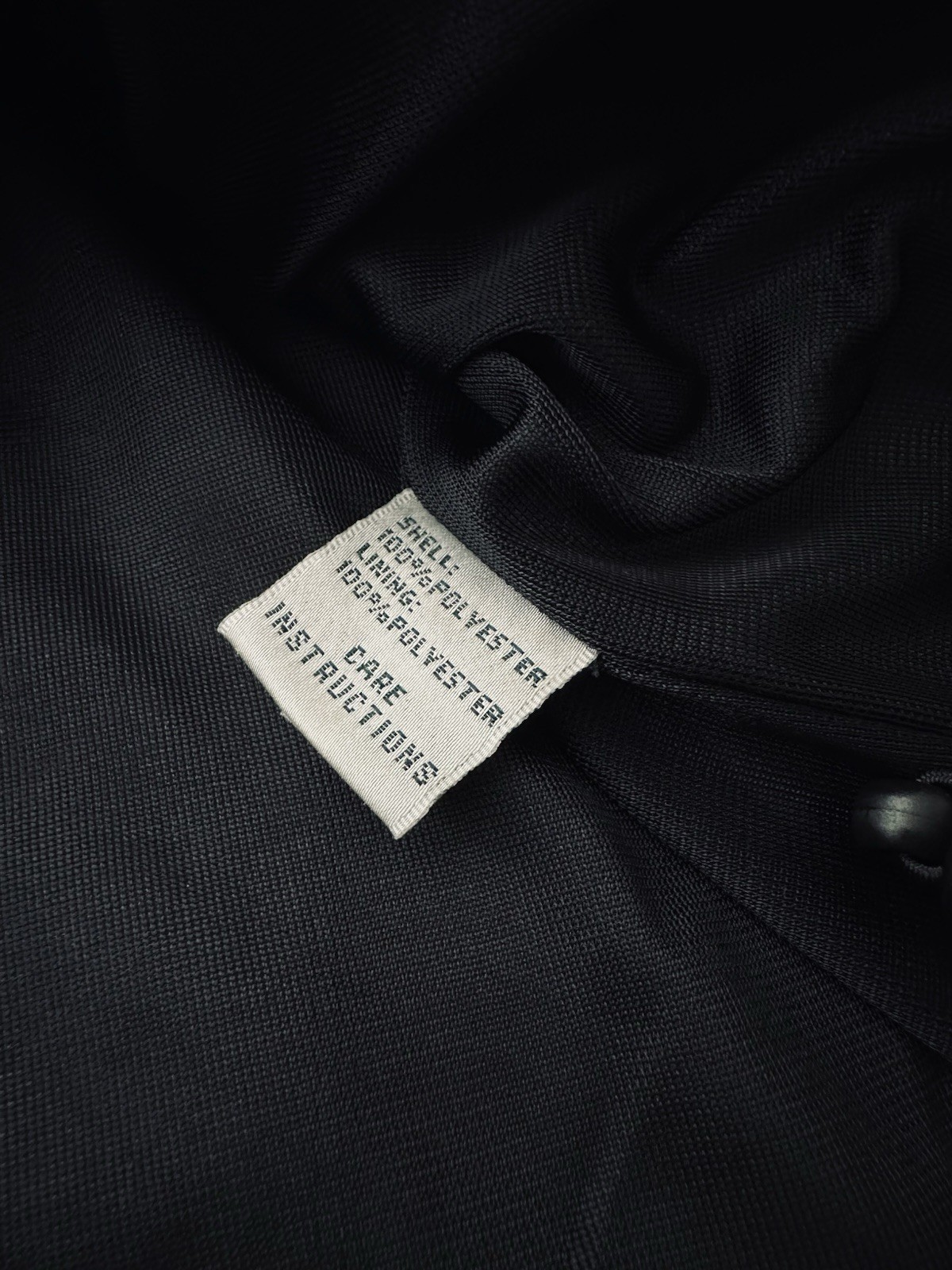 Masters Tech All Black Polyester Full Zip Golf Wind Jacket Size Large