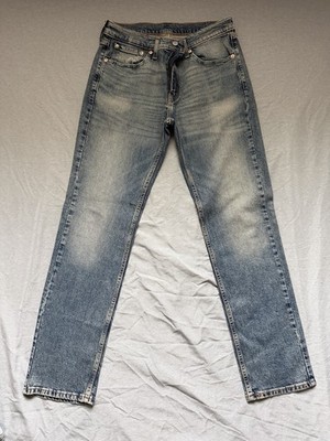 Levi Strauss & Co. Men's Straight Blue Denim Jeans Regular Fit Medium Wash