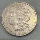 1887-O Morgan Silver Dollar $1 90% Silver Business Strike KM#110 — photo 3