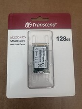 Transcend MTS430S 128GB M.2 2242 SATA III B M Key, 3D TLC, with Dram, Bis zu 560