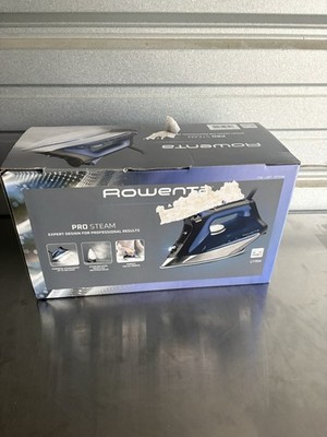 Rowenta Pro Steam Iron, 1775W, Vertical Steam, Auto-Off  Made In France OB