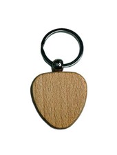 Portachiavi vintage in legno a forma di cuore rustico portachiavi in legno charm personale regalo Ite