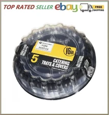 Member's Mark 16" Catering Tray with Covers (5 ct.)