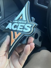 Custom Tow Hitch Cover/Plug/Cap for 2" Receivers - Las Vegas Aces WNBA