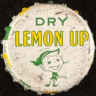 DUFFYS' DRY LEMON UP VINTAGE CORK LINED SODA BOTTLE CAP DENVER COLORADO CROWNS
