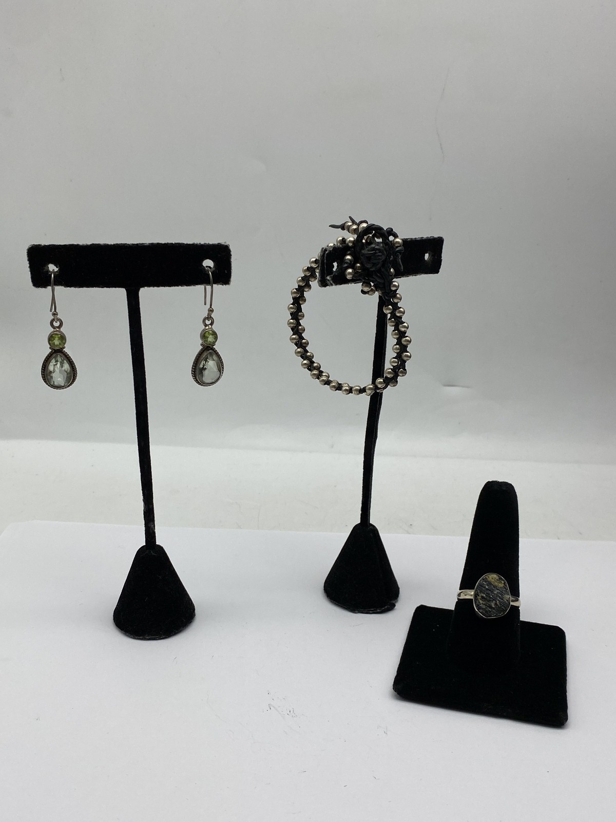 Sterling Silver Assorted Ring/Earring/Bracelet Je… - image 1