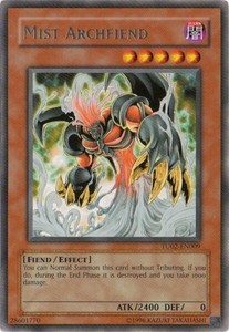 Mist Archfiend - TU02-EN009 - Rare - Unlimited Edition x3 - Near Mint
