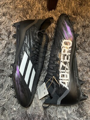 Adidas Pro ADIZERO PRIMEKNIT Low Top Football Cleats Black HP8861  Size  12.5 Adidas ADIZERO PRIMEKNIT RFS Low Top Football Cleats Men main image 4
