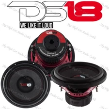 DS18 GEN X124D 12" Car Subwoofer 900W Max Dual 4 Ohm 12 inch Bass Sub Woofer