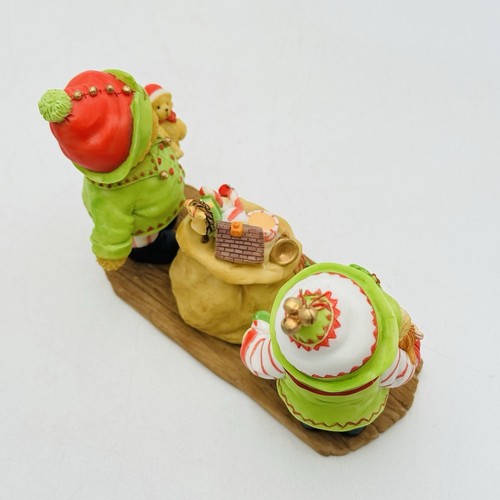 Cherished Teddies Toys & Joys For Girls And Boys Christmas Figure Stuart & Alan - Picture 9 of 21
