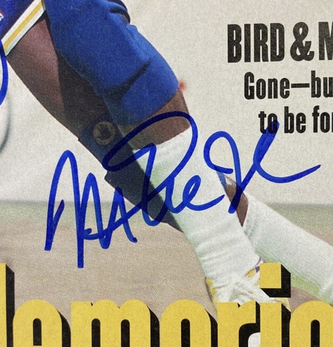 MAGIC JOHNSON & LARRY BIRD SIGNED ICONIC SPORTS ILLUSTRATED DEC. 14, 1992🔥PSA - Picture 2 of 13