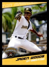 Jaden Woods 2023 Choice Bradenton Marauders Update #05 Bradenton Marauders