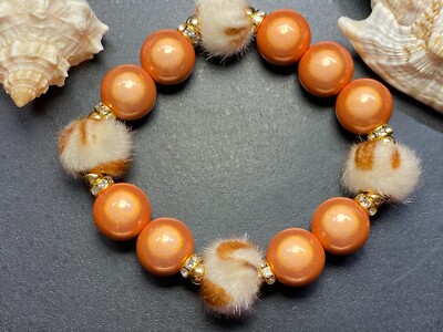 Armband Miracle Beads + div. Perlen Acryl  Gr. S-M Magic Beads #992-2