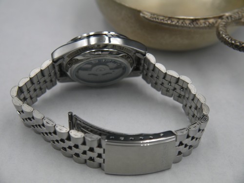 SEIKO 5 BLUE 21 Jewels Automatic Men's Watch Mint Condition - NEW OLD STOCK - Picture 9 of 12
