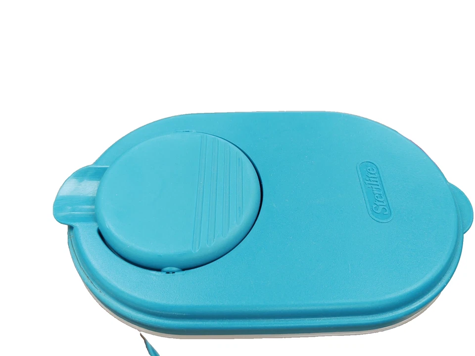 Lote de 3 jarra Sterilite de 1 galón verde azulado tapa y lengüeta Foto 4 de 4