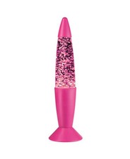 TIP Mood LED Glitterleuchte Pink / Multicolor inkl. Leuchtmittel Lavalampe Party