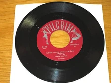 DOO WOP GROUP 45 RPM - G-CLEFS - PILGRIM 720 - "PLEASE WRITE WHILE I'M AWAY" 