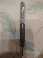 Monteverde Rodeo Drive Grey & Silver  Metal Fountain Pen Stainless Steel M Nib 