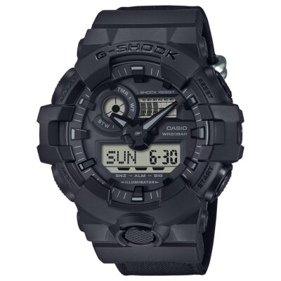 G-Shock Cordura Utility Nylon Band All Black Edition Watch GShock