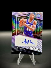 💜2019-20 Obsidian Onyx Autographs Electric Etch Purple Prizm Al Horford /49