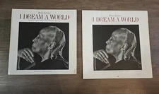 BRIAN LANKER I Dream A World Softcover Book & A 1993 Frameable Art Calendar
