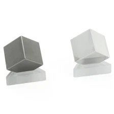 1" Tungsten and Aluminum Cube Set