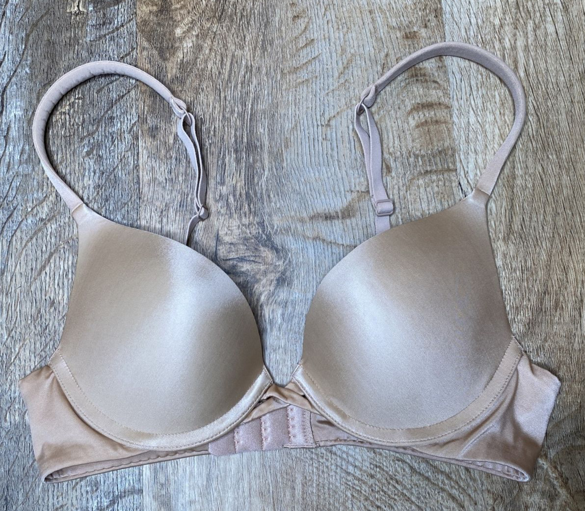 Victoria Secret 34A Padded Nude Bra - Gem