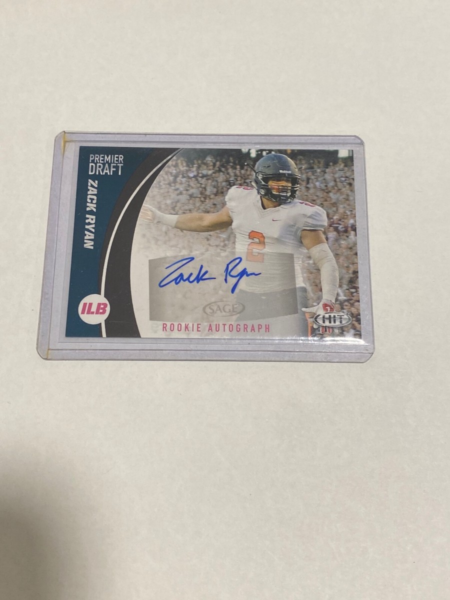 Draft King Just Say u.r.? サイン入り 2017 Sage Hit - Autographs Zack Ryan #A22 (AU, RC) for sale online